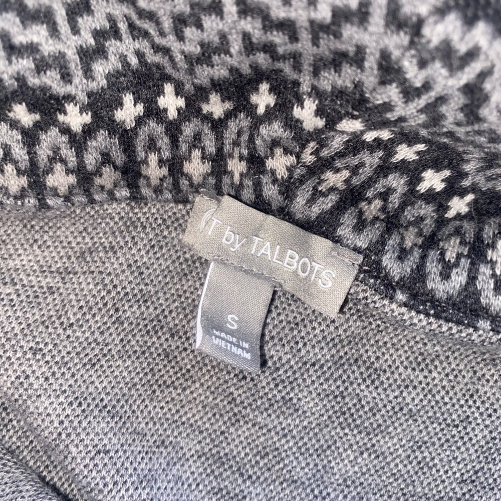 Talbots patterned knit top - Picture 3 of 7